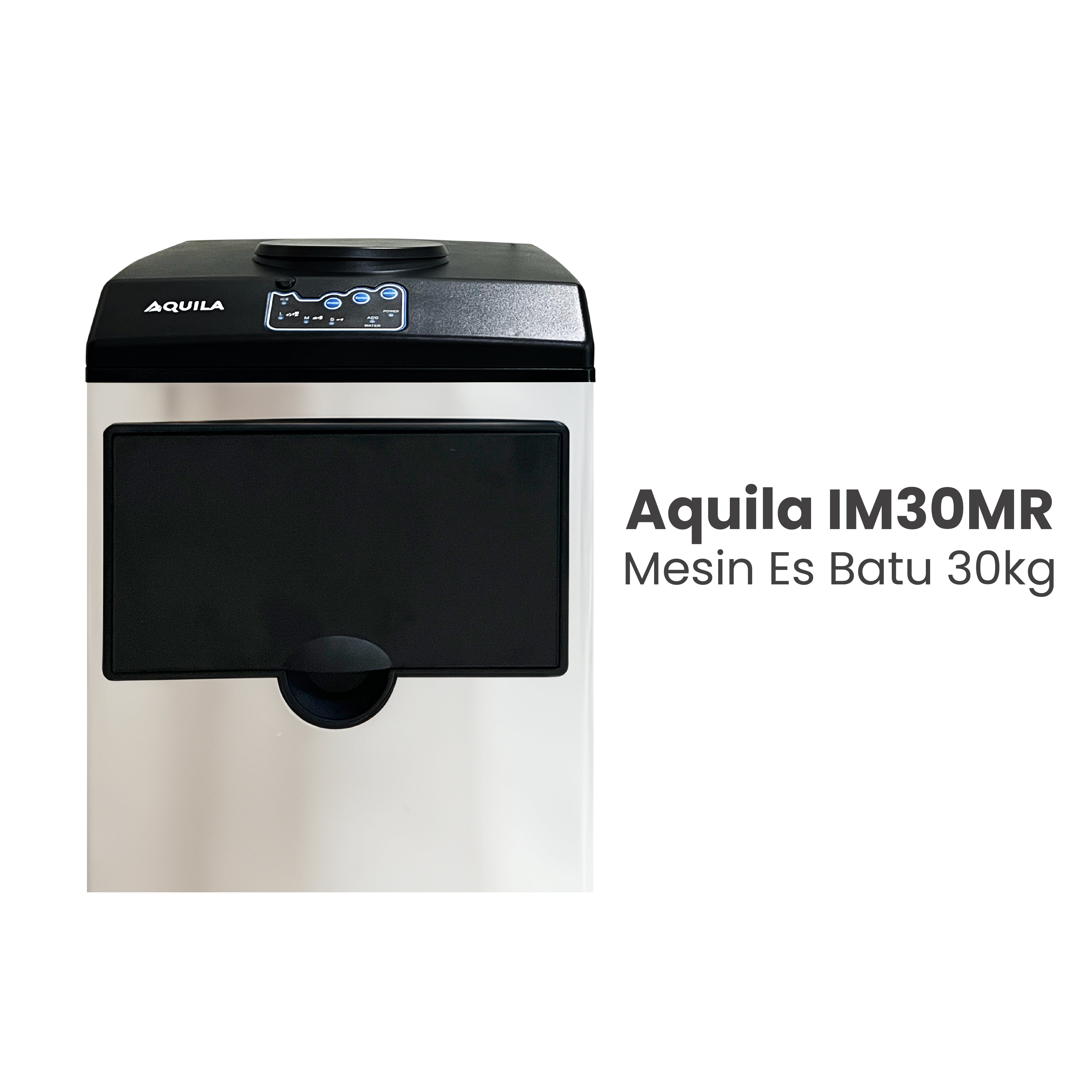 AQUILA IM 30MR Ice Maker Mesin Es Batu 30kg & Dispenser